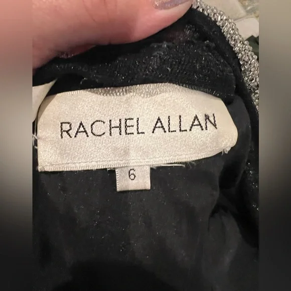 Rachel Allan Black Evening Gown - Picture 13 of 13